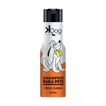 Shampoo K-Dog Iluminador para Pelos Claros e Amarelados 500mL
