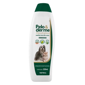 Shampoo Pelo e Derme Hipoalergênico 320ml