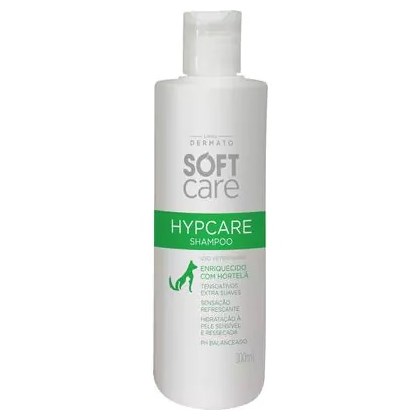Shampoo Soft Care Hypcare para Pele Ressecada 300mL