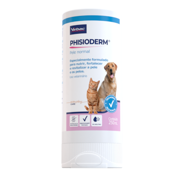 Shampoo Virbac Phisioderm Pele Normal para Cães e Gatos Shampoo Virbac Phisioderm Pele Normal para Cães e Gatos