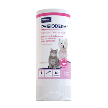 Shampoo Virbac Phisioderm Pele Sensível para Cães e Gatos Shampoo Virbac Phisioderm Pele Sensível para Cães e Gatos