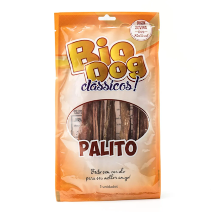 Snack Bio Dog Clássicos Palito para Cães Com 5 unidades