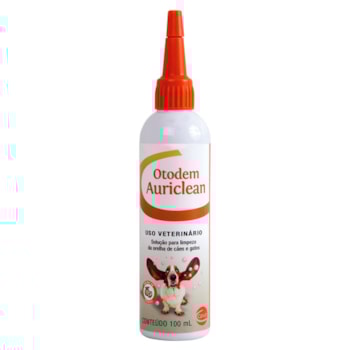 Solução para Limpeza de Orelha Otodem Auriclean 100 mL Solução para Limpeza de Orelha Otodem Auriclean 100 mL