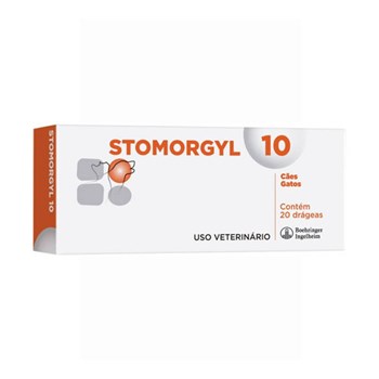 Stomorgyl 10 Antibiótico com 20 comprimidos