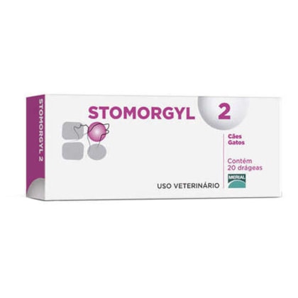 Stomorgyl 2 Antibiótico com 20 comprimidos