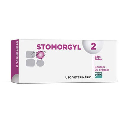 Stomorgyl 2 Antobiótico com 20 comprimidos