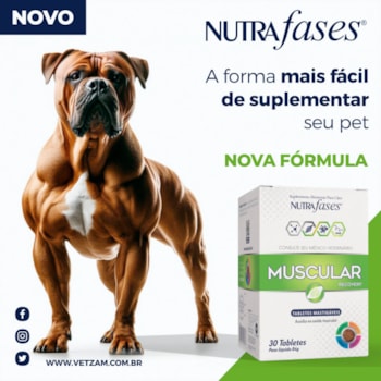 Suplemento Alimentar Nutrafases Muscular Recovery para Cães