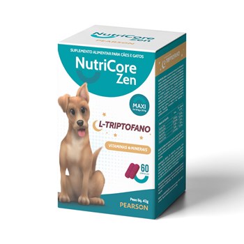Suplemento Alimentar NutriCore Zen Maxi para Cães - 60 capsulas