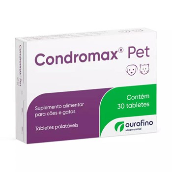 Suplemento Alimentar Ourofino Condromax Pet para Cães e Gatos 30 tabletes