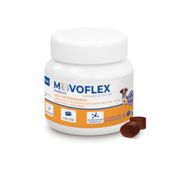 Suplemento Alimentar Virbac Movoflex para o Suporte às Estruturas Articulares