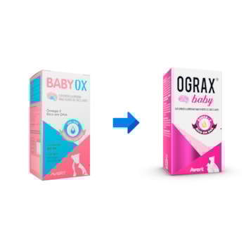 Suplemento Avert Ograx Baby para Cães e Gatos 30 ml Suplemento Avert Ograx Baby para Cães e Gatos 30 ml