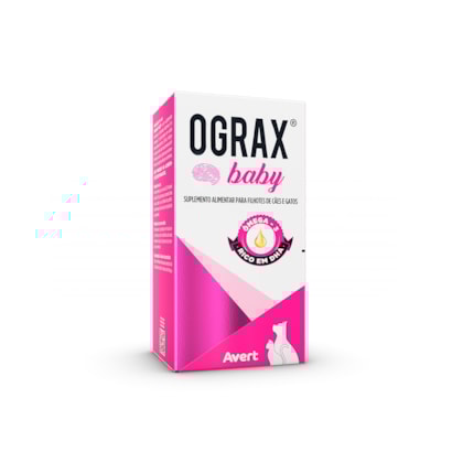 Suplemento Avert Ograx Baby para Cães e Gatos 30 ml
