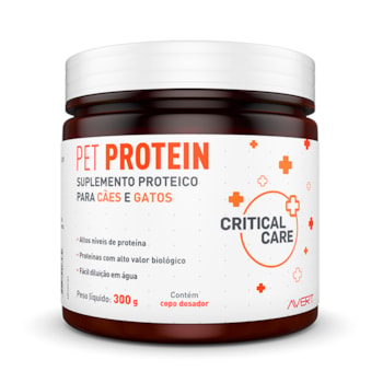 Suplemento Avert Pet Protein em Pó para Cães e Gatos - 300g