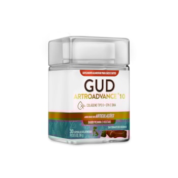 Suplemento GUD Artroadvance 10 para Cães e Gatos 30 Cápsulas Suplemento GUD Artroadvance 10 para Cães e Gatos 30 Cápsulas