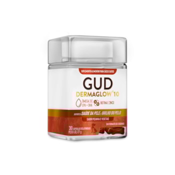 Suplemento GUD Dermaglow 10 para Cães e Gatos com 30 Cápsulas Suplemento GUD Dermaglow 10 para Cães e Gatos com 30 Cápsulas