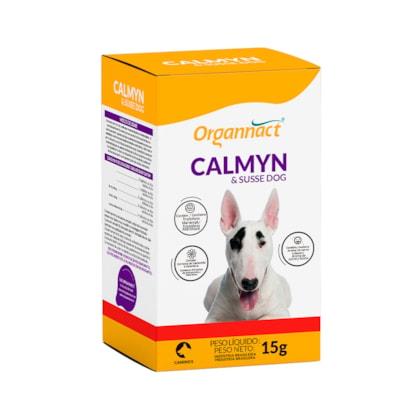 Suplemento Organnact Calmyn & Susse Dog para Cães 15g