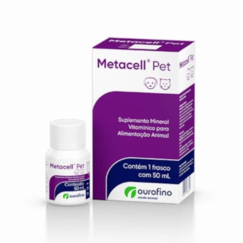 Suplemento Ourofino Metacell Pet 50ml Suplemento Ourofino Metacell Pet 50ml