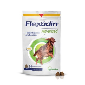Suplemento Para Cachorro Flexadin Vetoquinol 30 tabletes