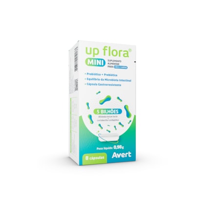 Suplemento Up Flora Mini Avert para Cães e Gatos