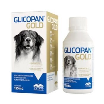 Suplemento Vetnil Glicopan Gold para Cães e Gatos