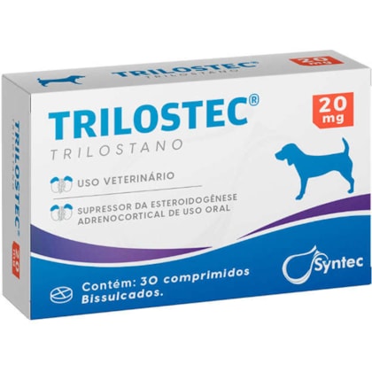 Trilostec 20mg com 30 comprimidos