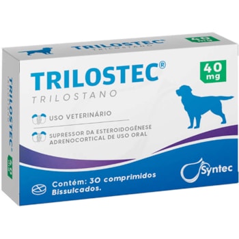 Trilostec 40mg com 30 comprimidos