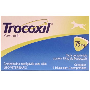 Trocoxil 6mg Anti-inflamatório com 02 comprimidos