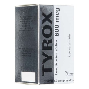 Tyrox Repositor Hormonal 600mcg com 60 comprimidos