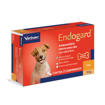 Vermífugo Endogard Virbac Cães até 10kg