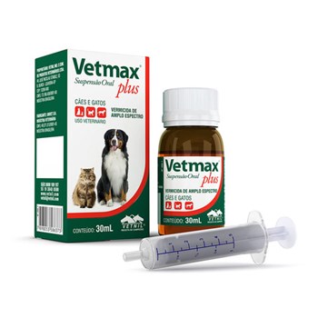 Vetmax Vermífugo Suspensão Oral 30ml