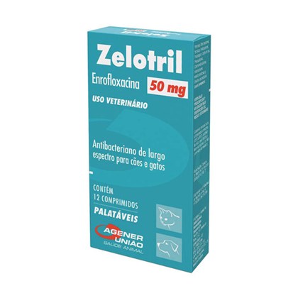 Zelotril 150mg Antimicrobiano com 12 comprimidos