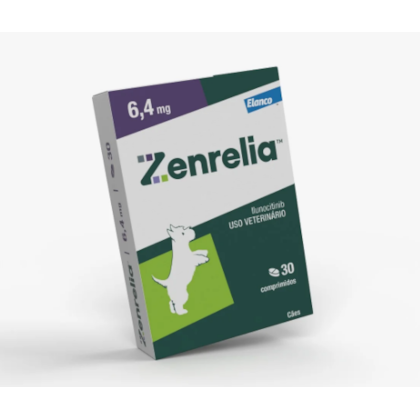 Zenrelia Dermatológico Elanco para Cães - 6,4mg com 30 Comprimidos